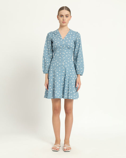 The Dafni Bluebell Cotton Dress