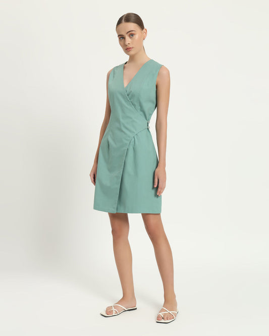 The Augsberg Mint Cotton Dress