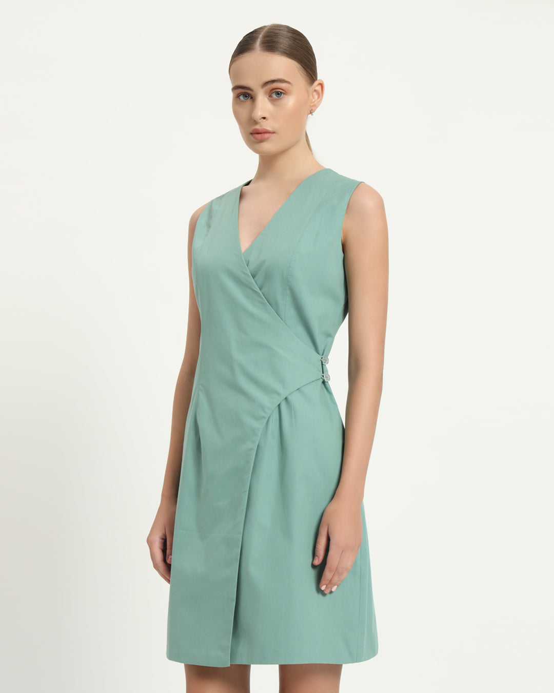 The Augsberg Mint Cotton Dress