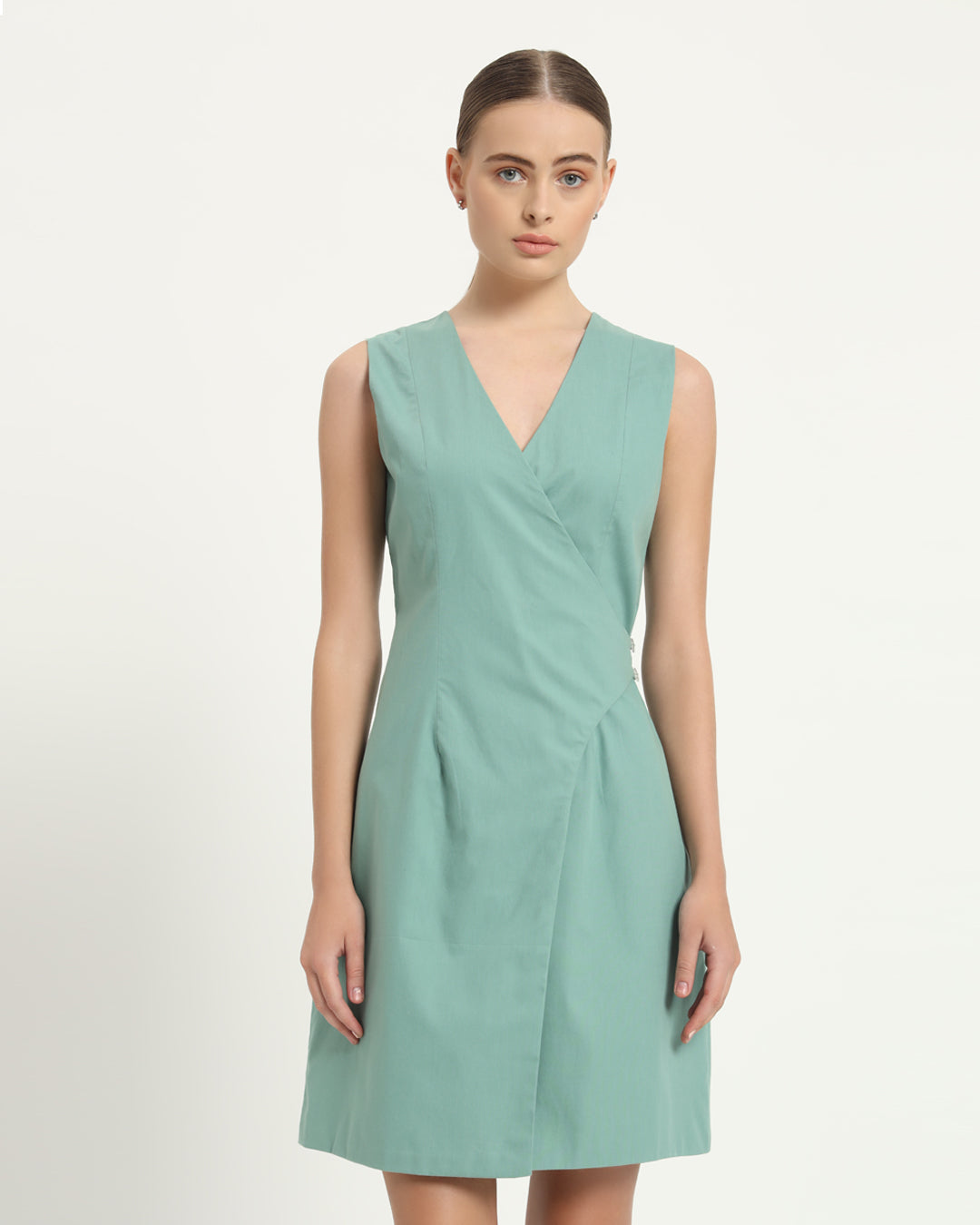 The Augsberg Mint Cotton Dress