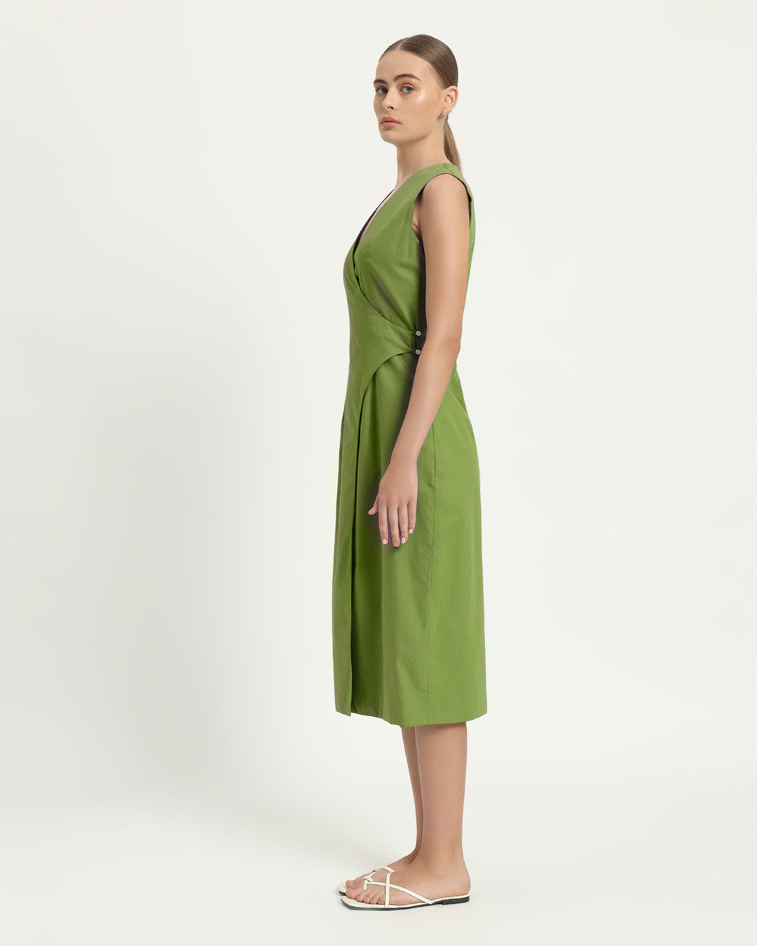 The Aurich Fern Cotton Dress