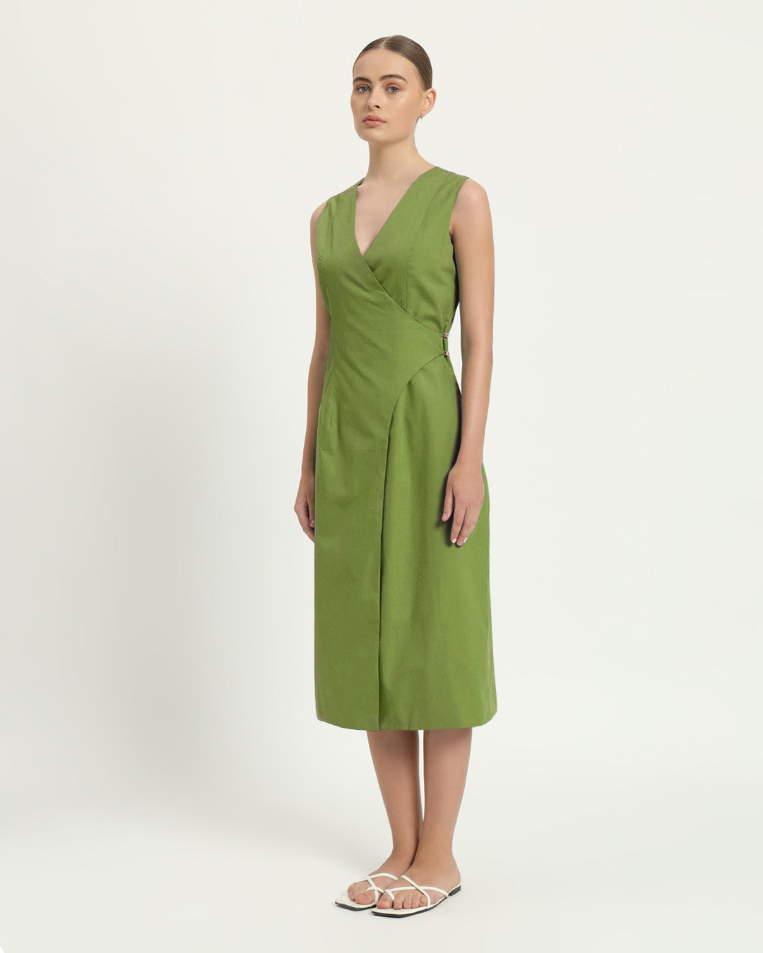 The Aurich Fern Cotton Dress