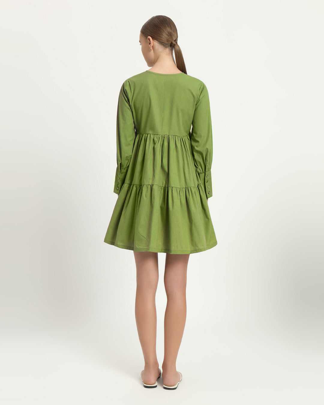 The Brandis Fern Cotton Dress