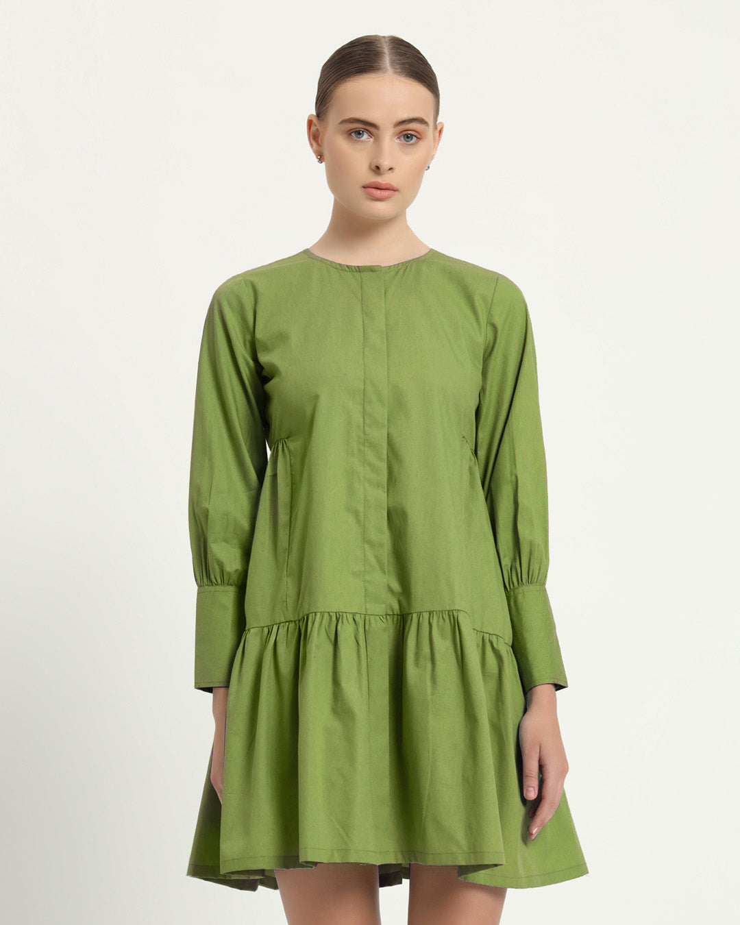 The Brandis Fern Cotton Dress