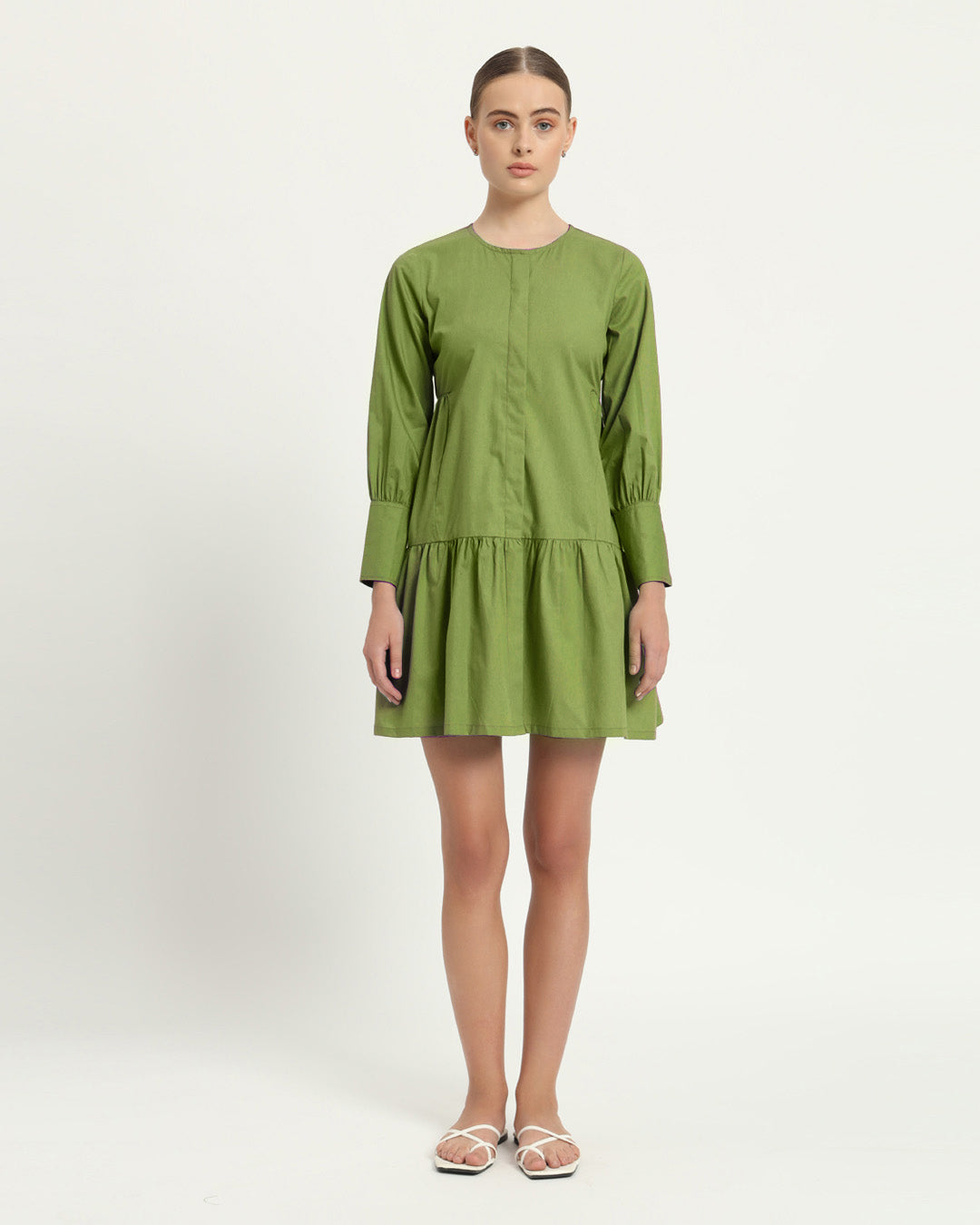 The Brandis Fern Cotton Dress