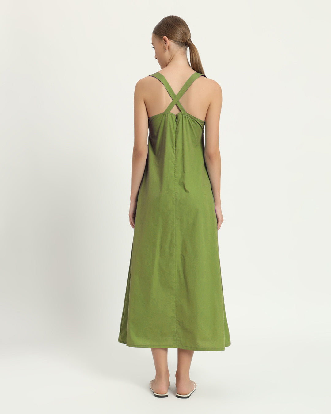 The Magdala Fern Cotton Dress