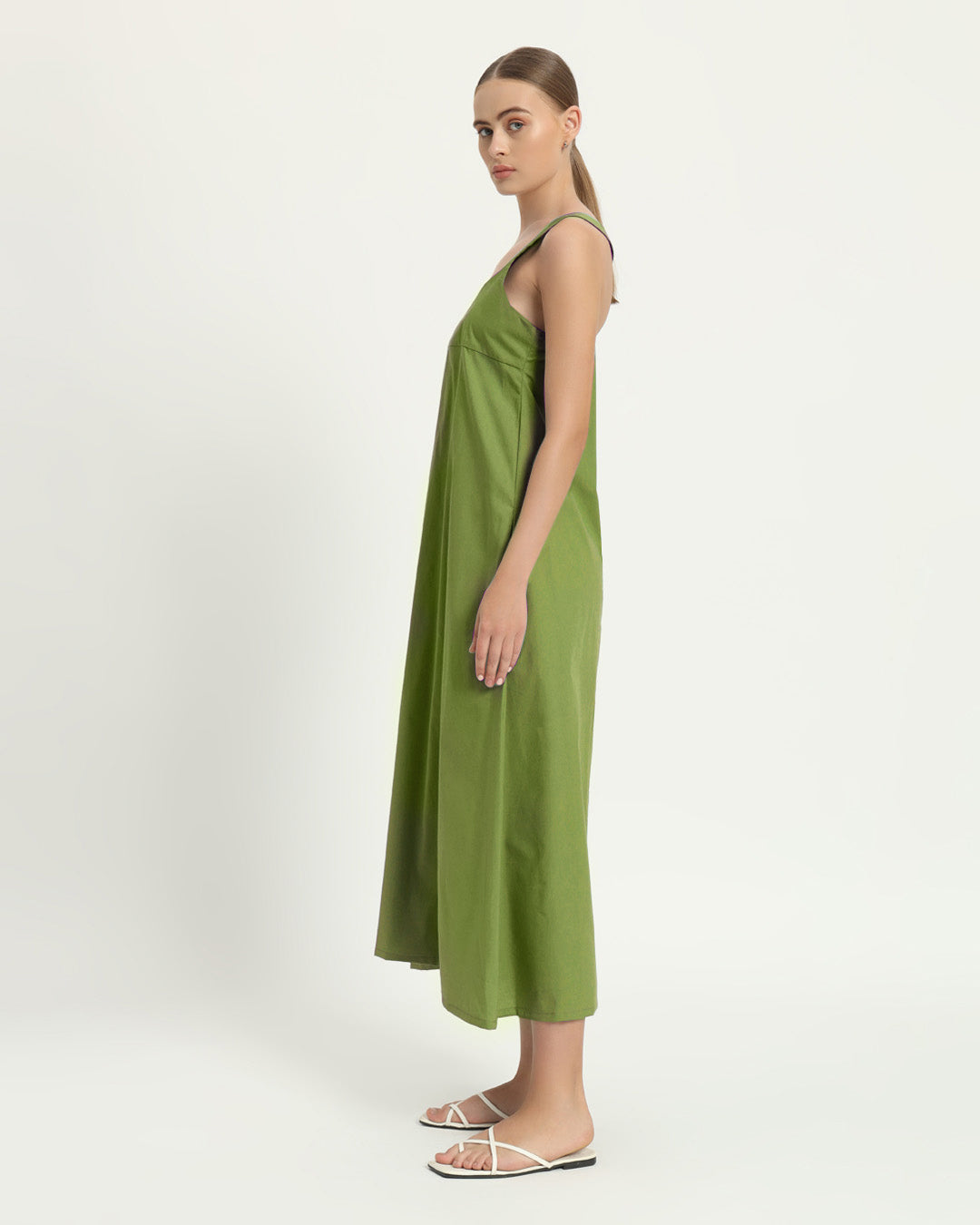 The Magdala Fern Cotton Dress