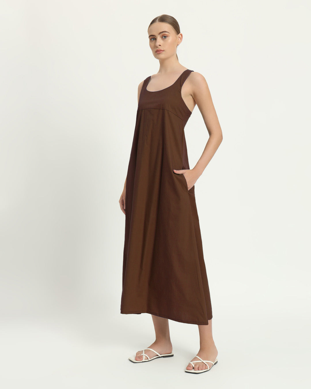 The Magdala Nutshell Cotton Dress