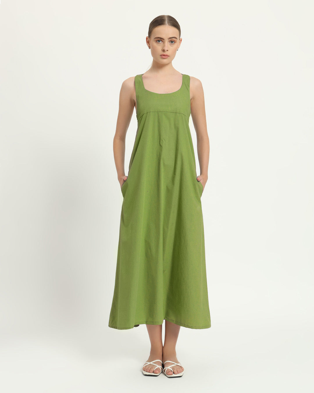 The Magdala Fern Cotton Dress