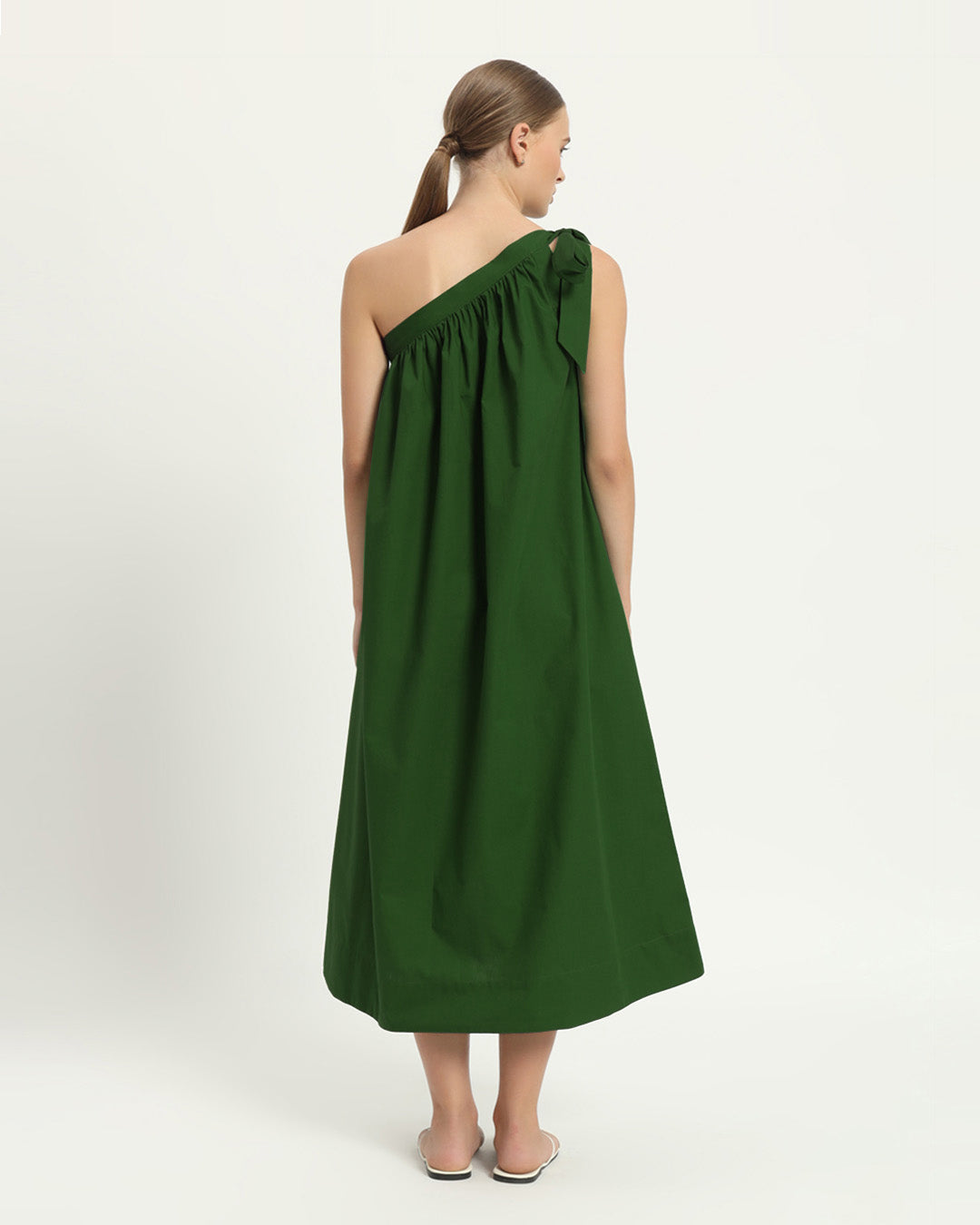 The Strehla Emarld Cotton Dress