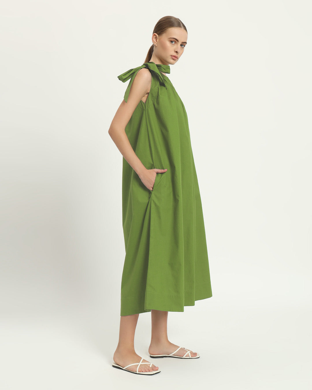 The Strehla Fern Cotton Dress