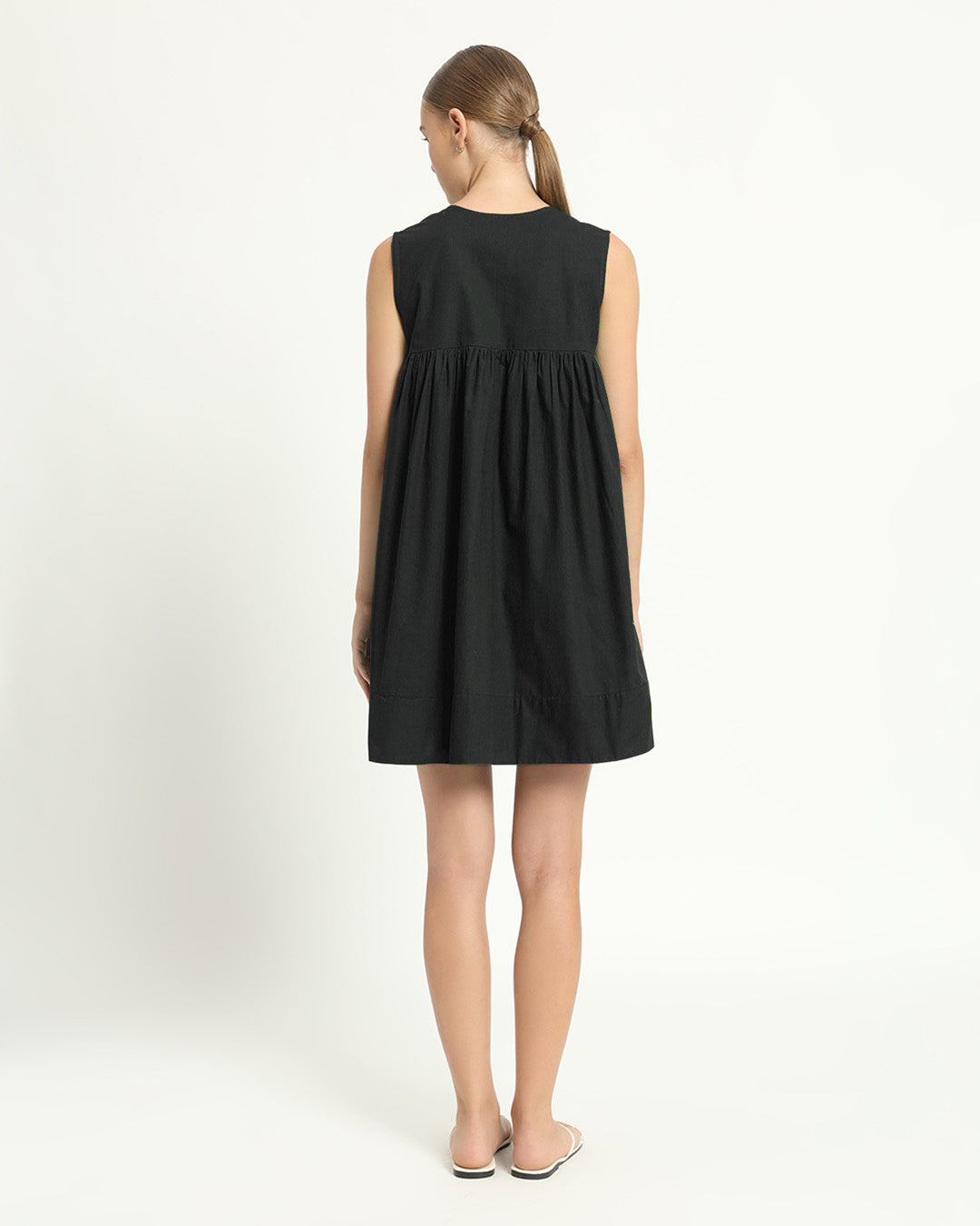 The Jois Noir Cotton Dress