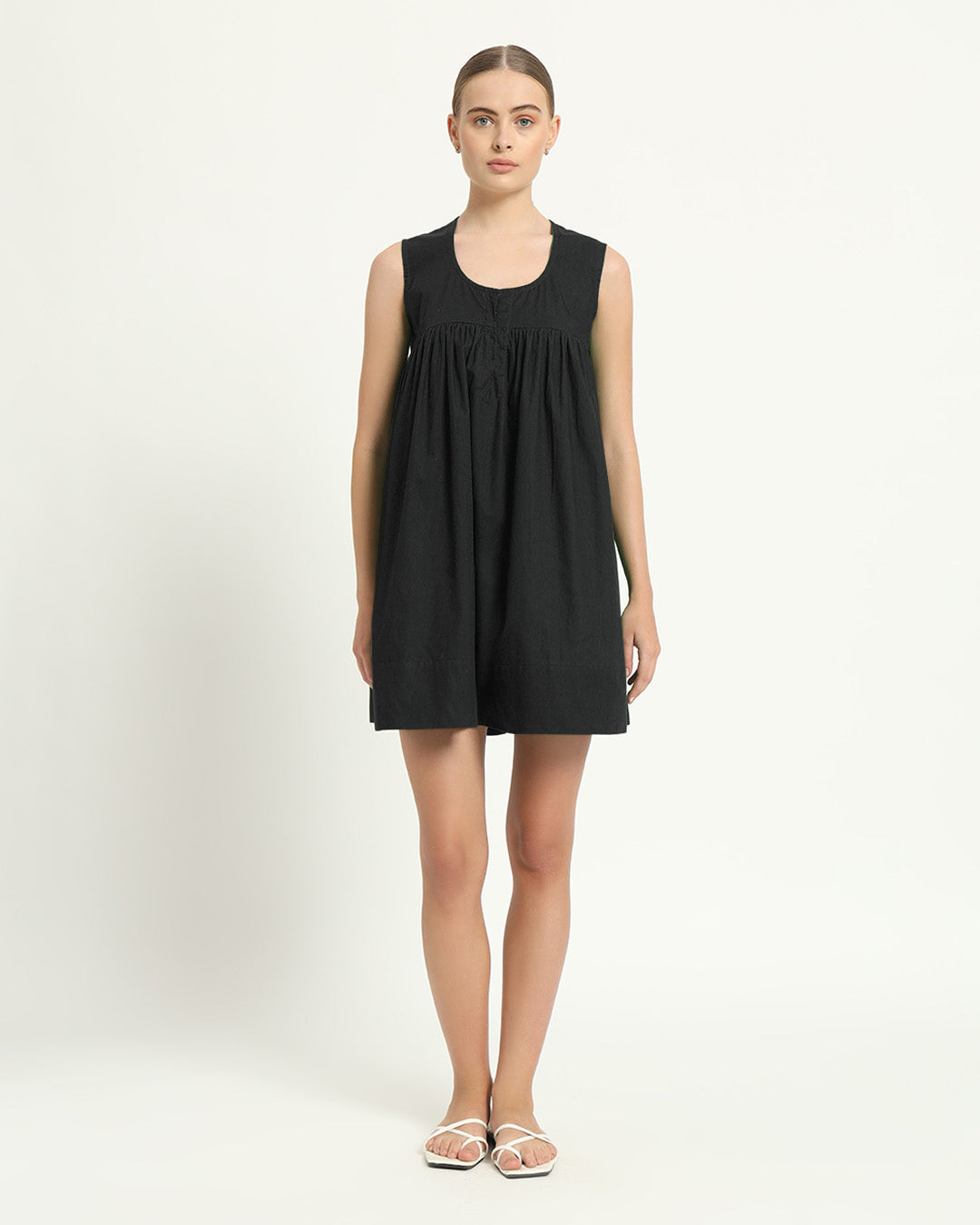 The Jois Noir Cotton Dress