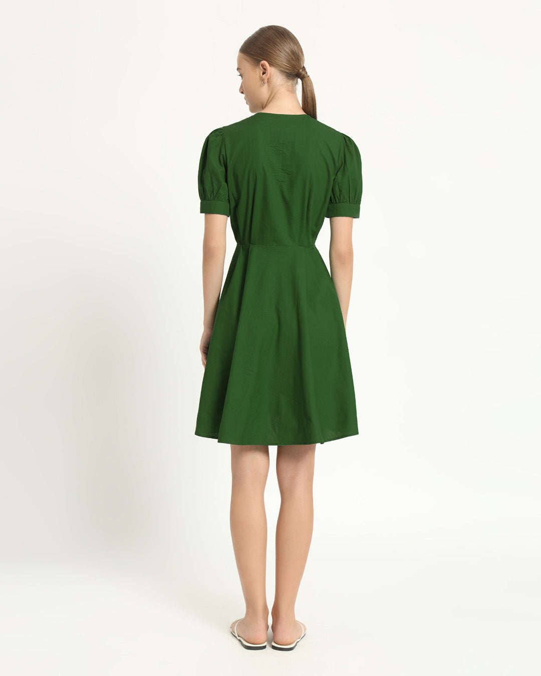 The Kittsee Emarld Cotton Dress