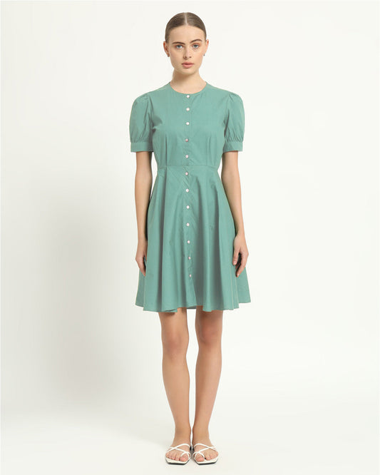 The Kittsee Mint Cotton Dress