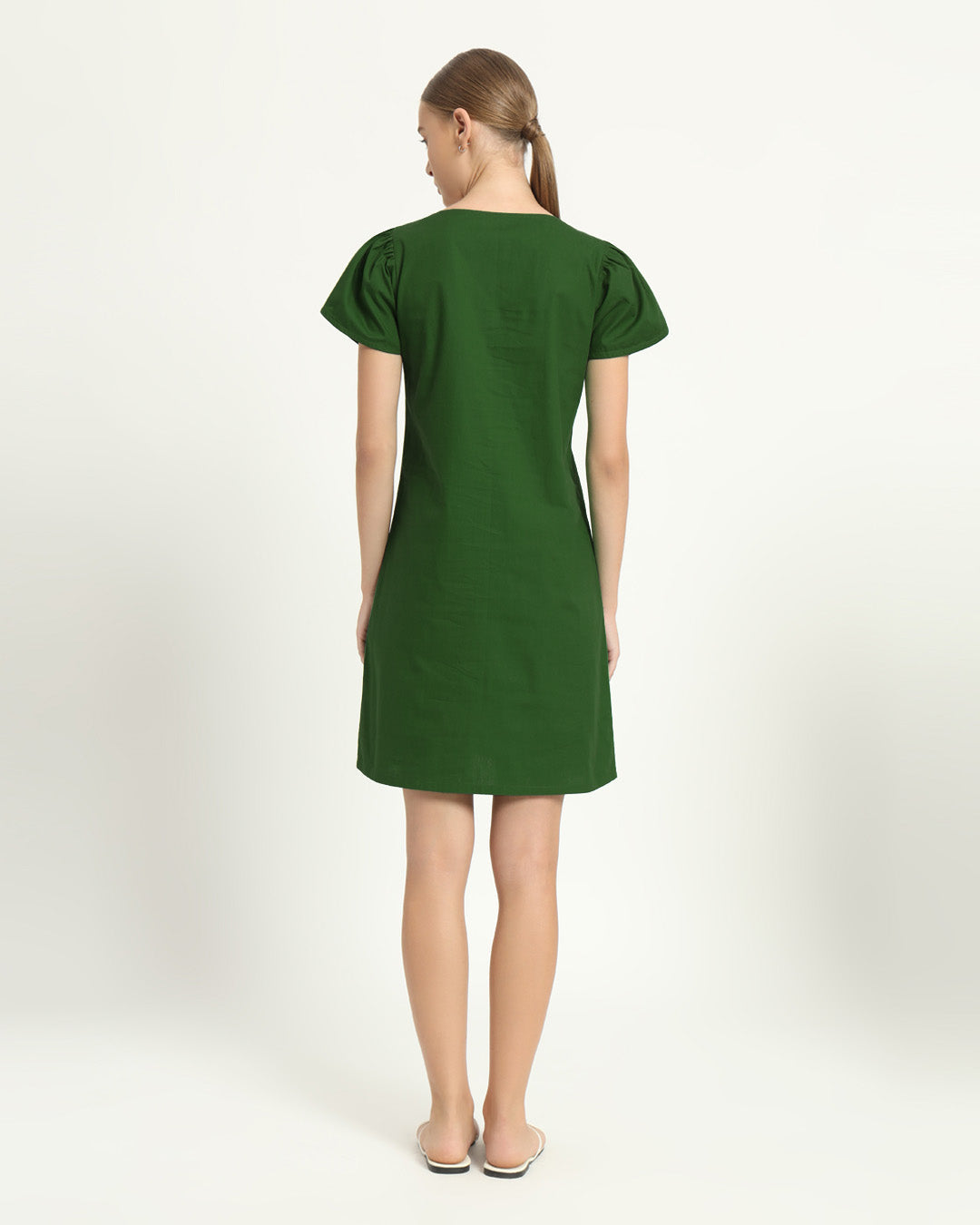 The Krensdorf Emarld Cotton Dress