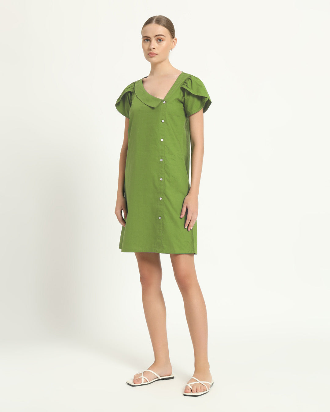 The Krensdorf Fern Cotton Dress