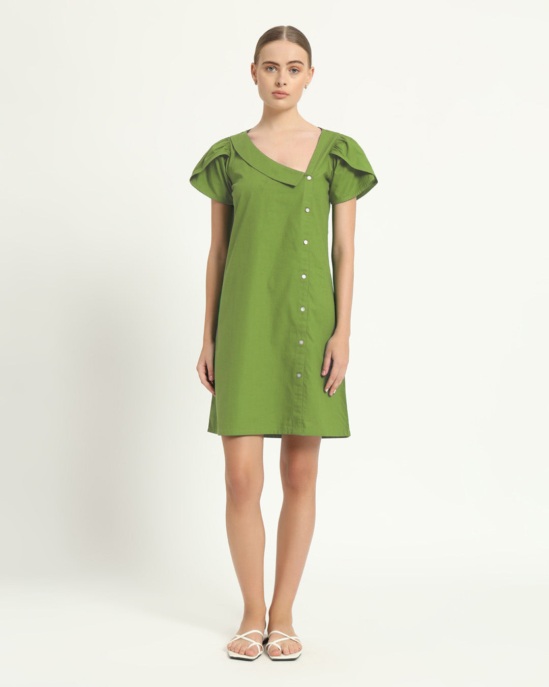 The Krensdorf Fern Cotton Dress