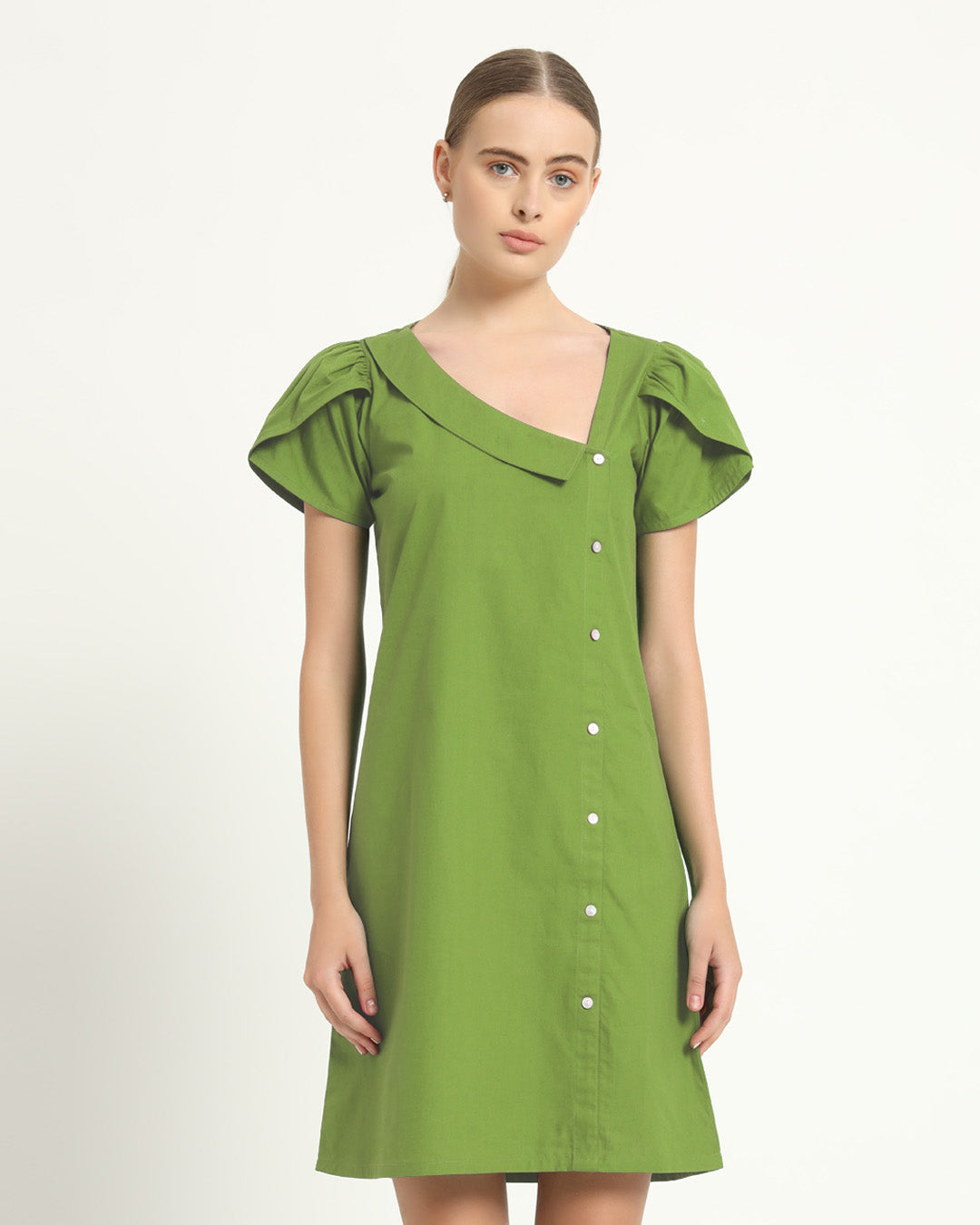 The Krensdorf Fern Cotton Dress