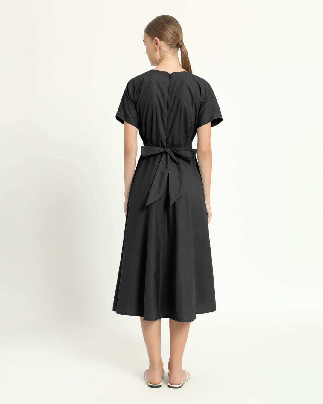 The Griffen Noir Cotton Dress