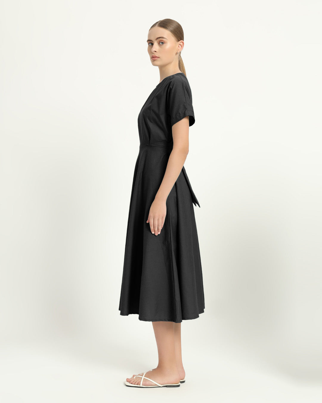 The Griffen Noir Cotton Dress