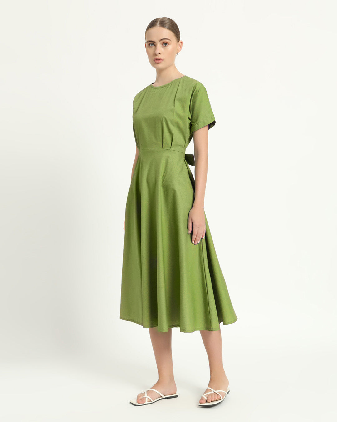 The Griffen Fern Cotton Dress