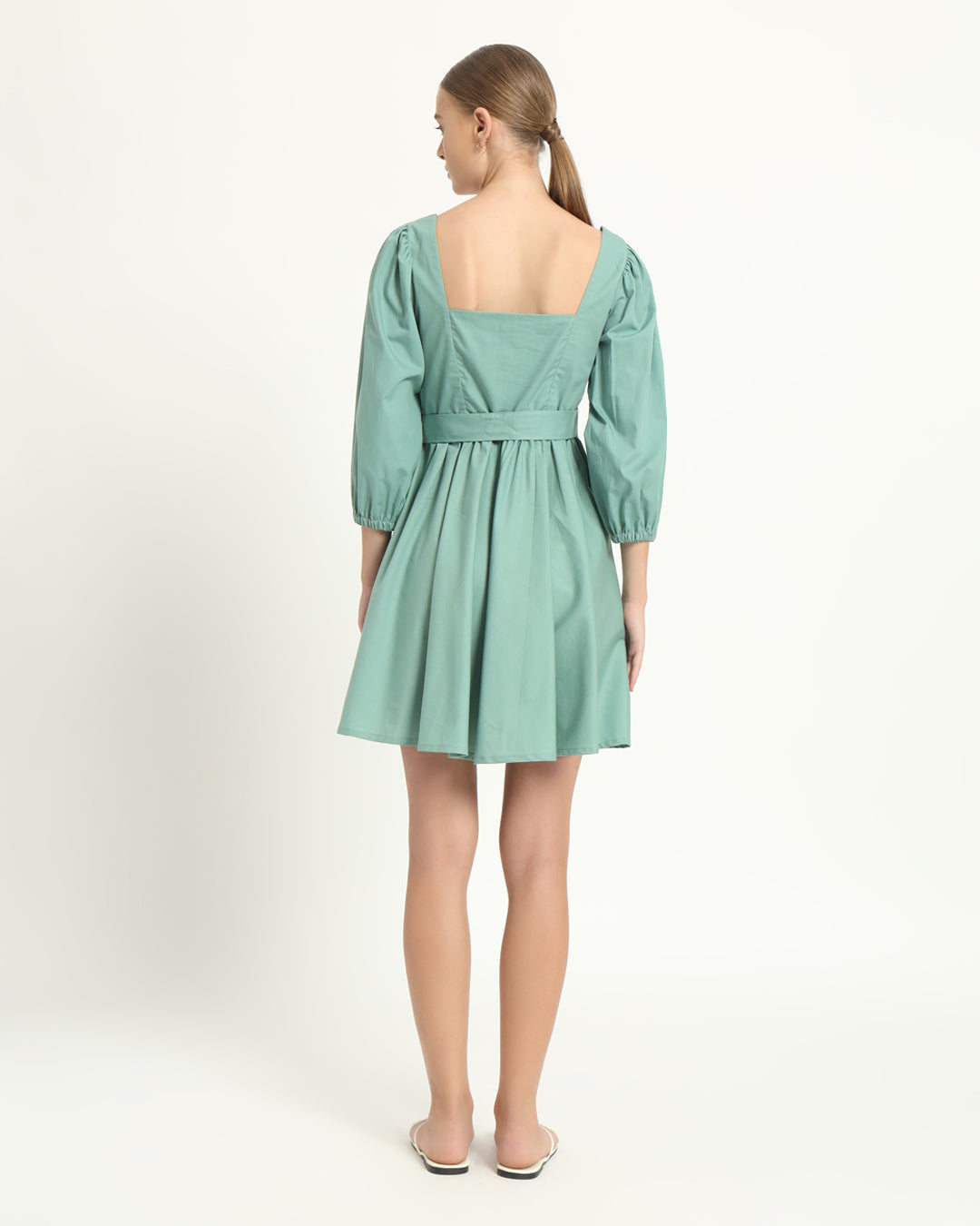 The Winklern Mint Cotton Dress