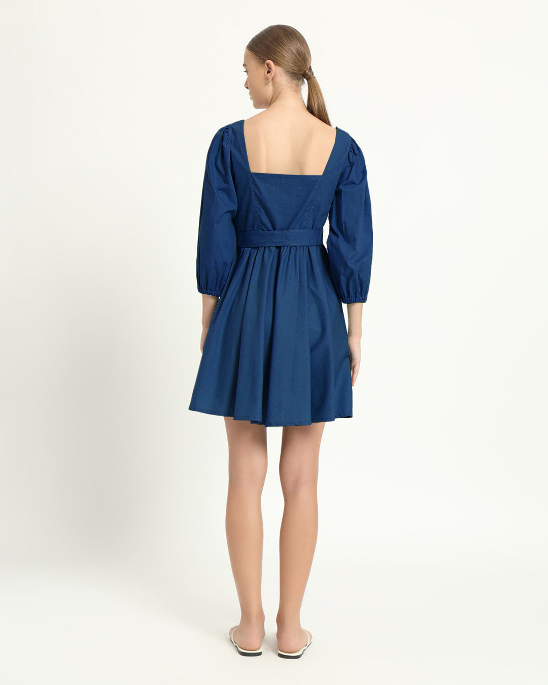 The Winklern Cobalt Cotton Dress