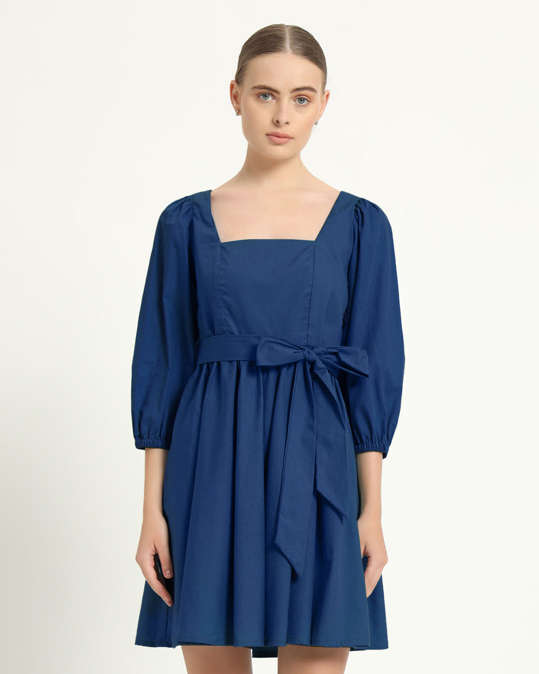 The Winklern Cobalt Cotton Dress