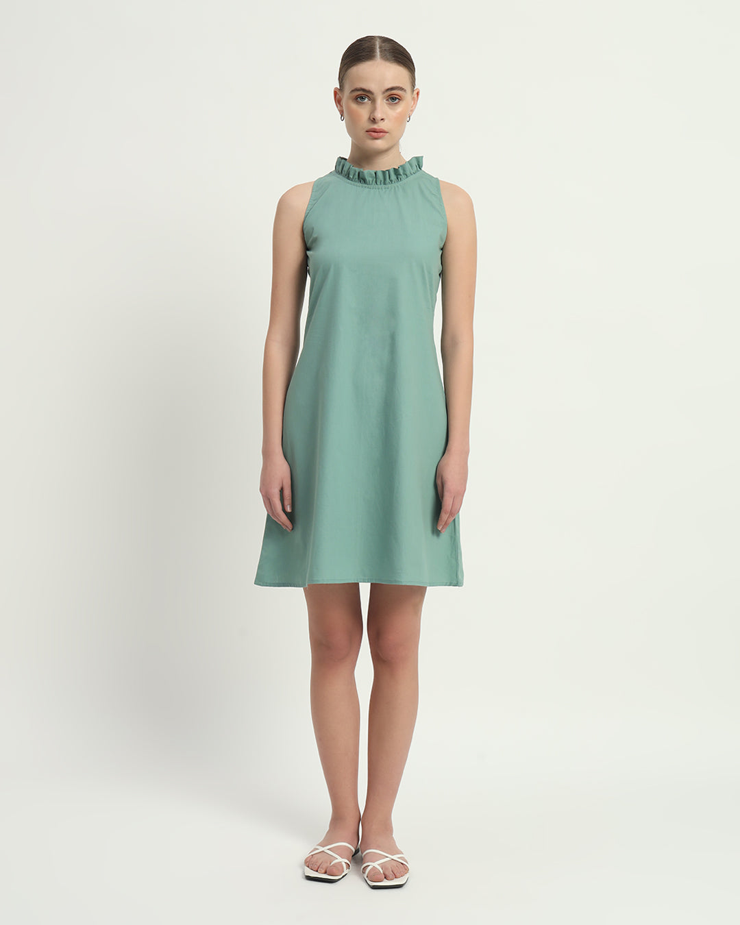 The Mint Angelica Cotton Dress