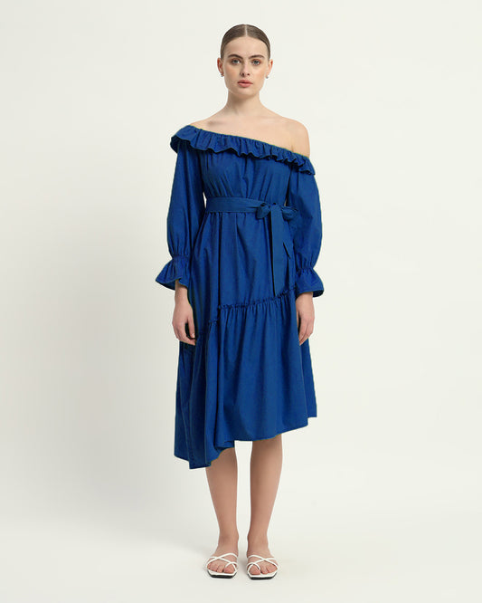 The Cobalt Stellata Cotton Dress