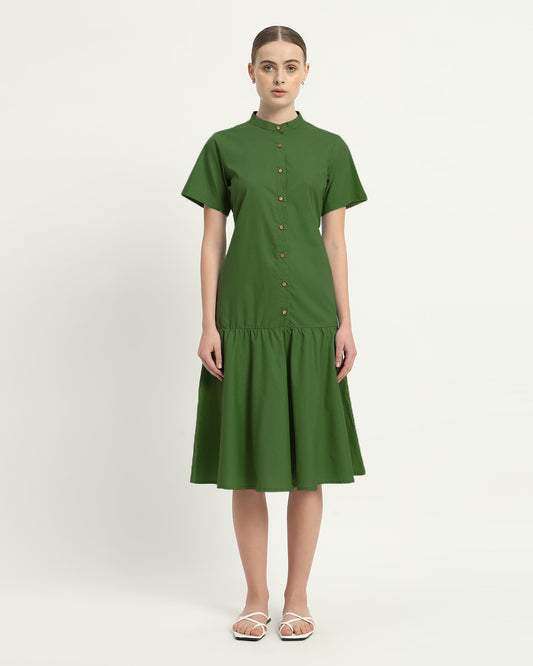 The Emerald Melrose Cotton Dress