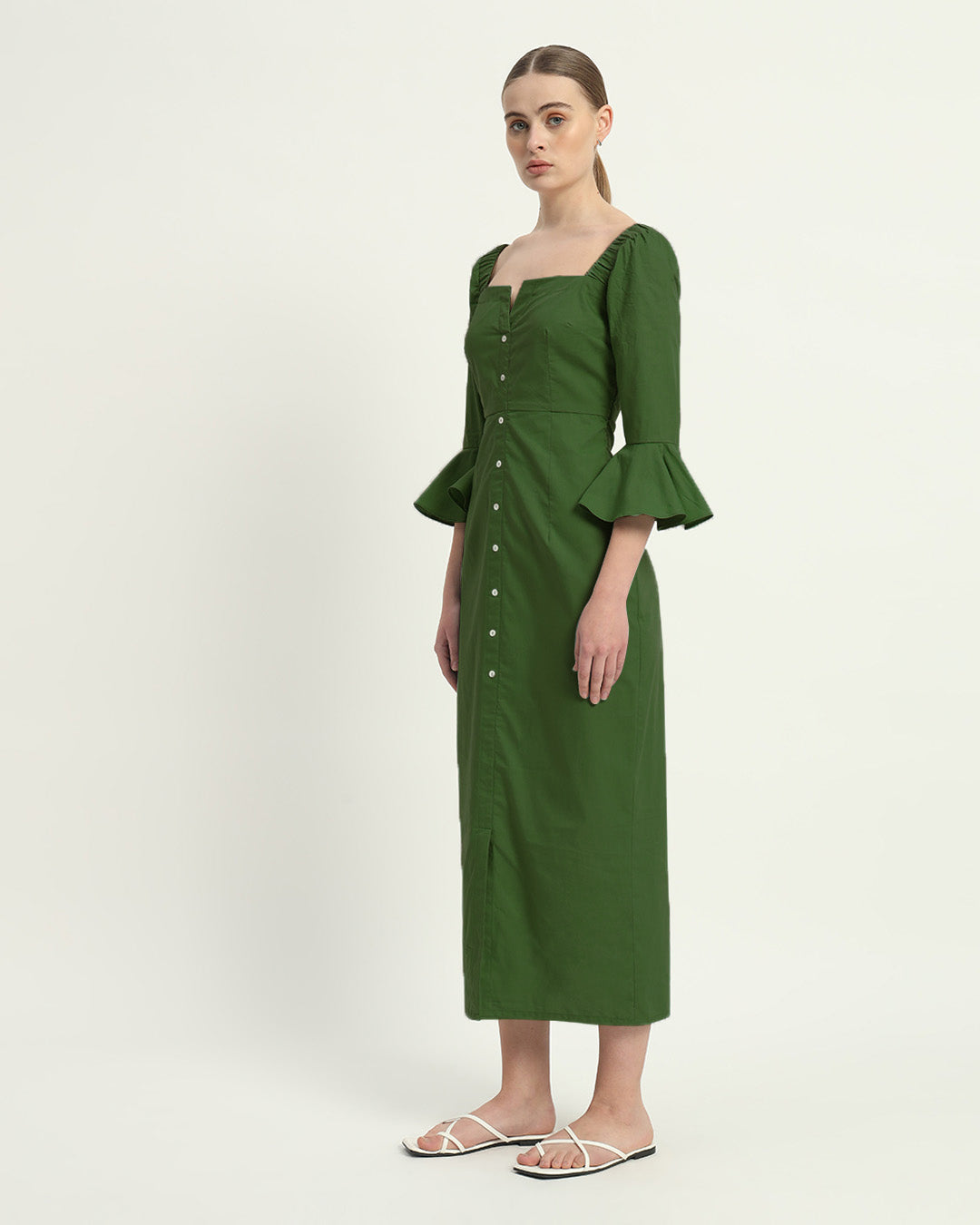 The Emerald Rosendale Cotton Dress