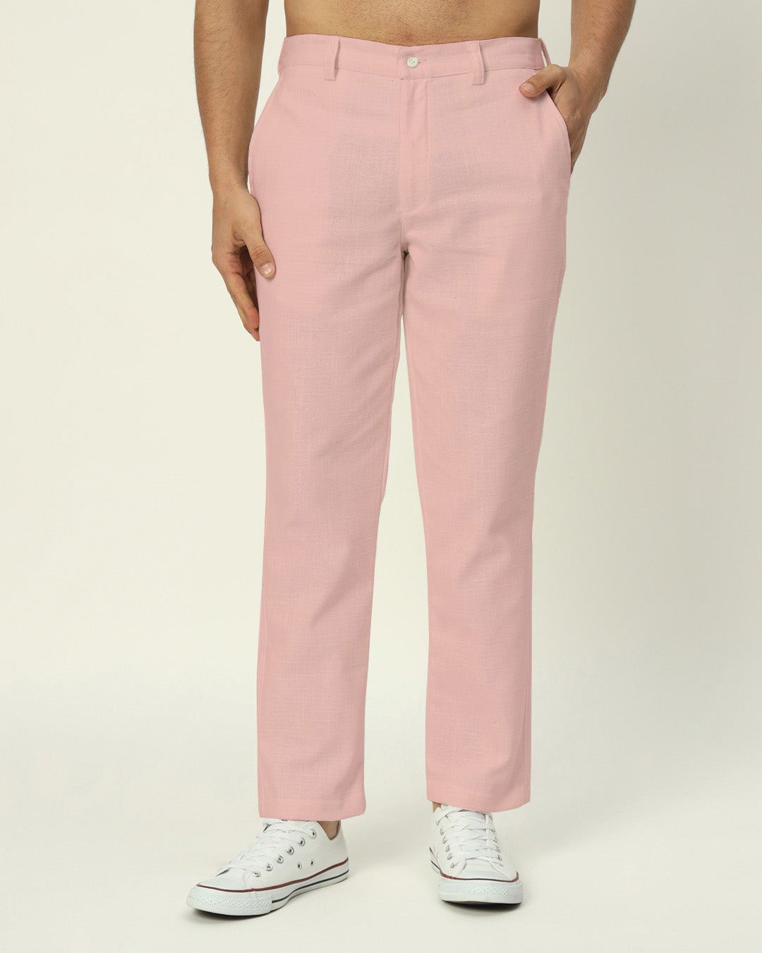 Modern Classic Fondant Pink Men's Pants