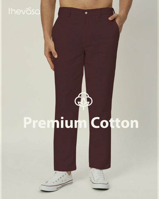 Modern Classic Crimson Men's Pants