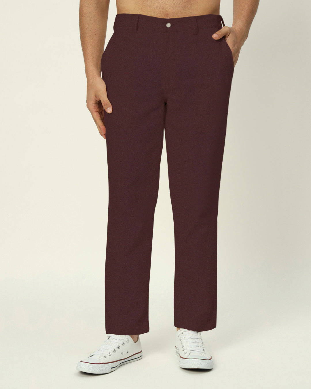 Modern Classic Crimson Men's Pants