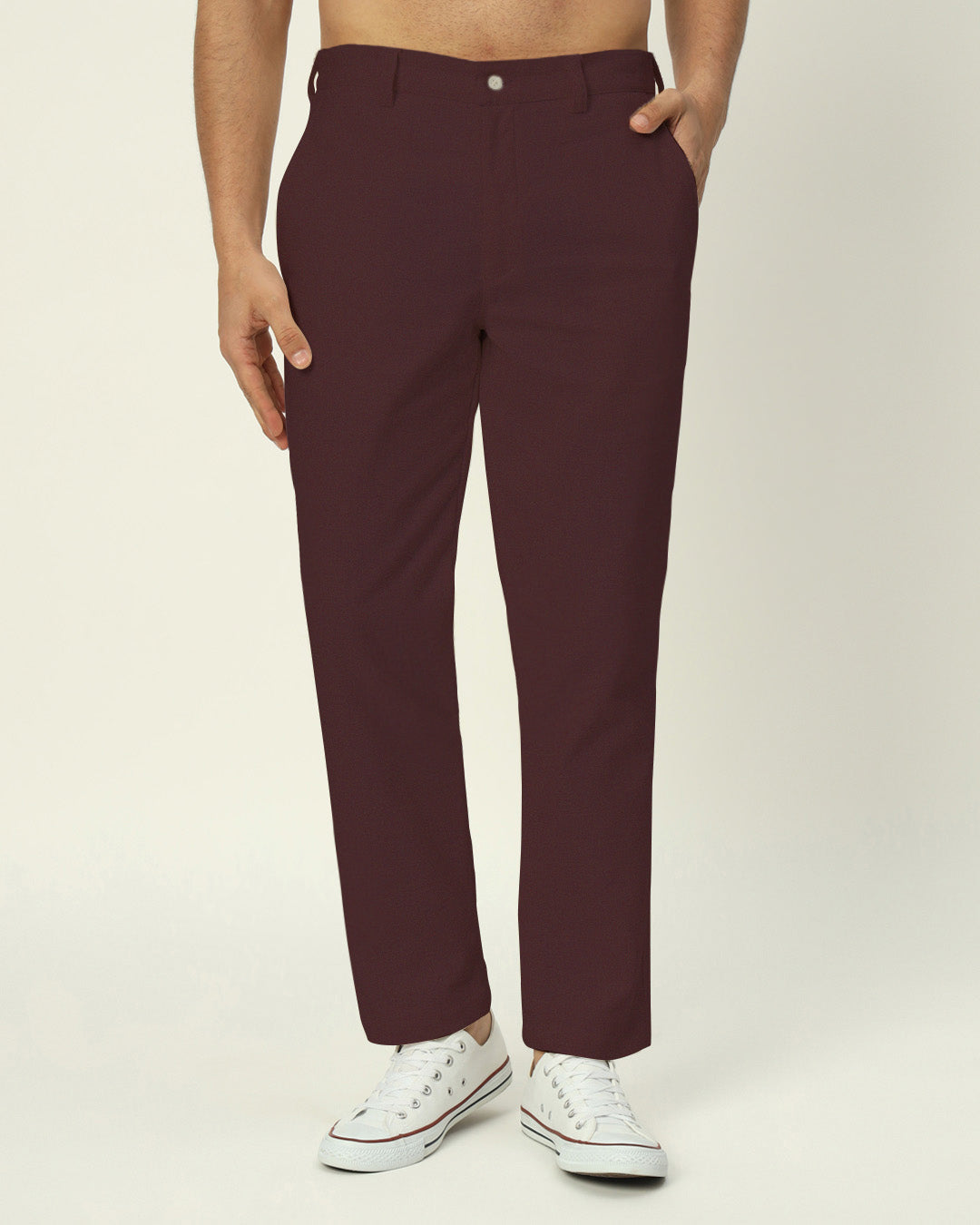 Modern Classic Crimson Men's Pants