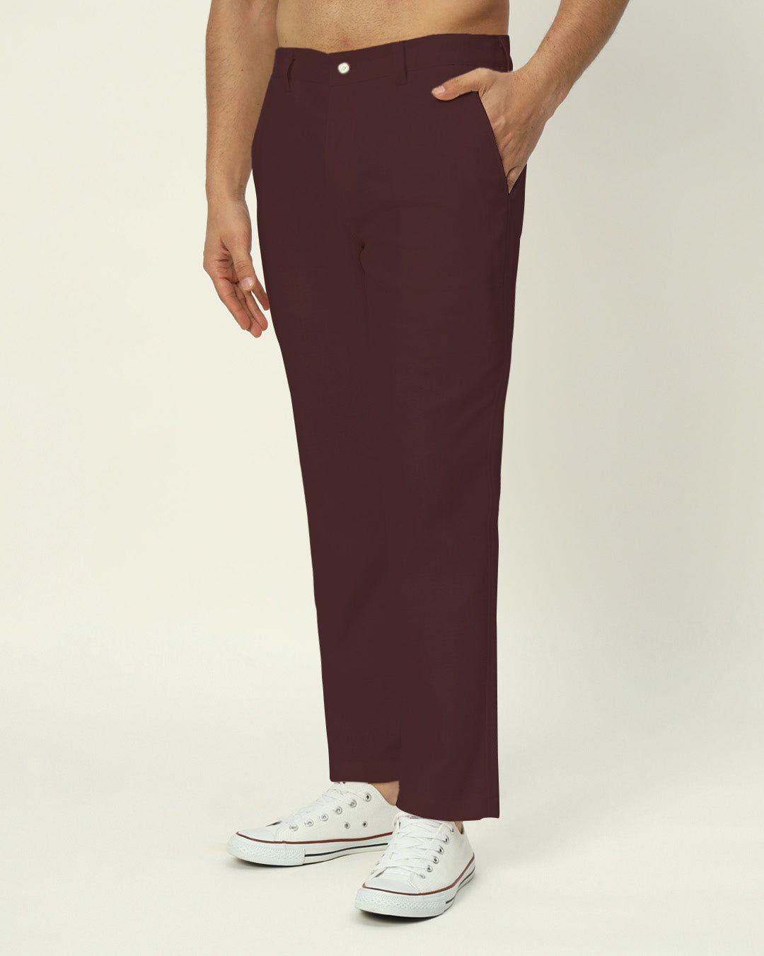 Modern Classic Crimson Men's Pants