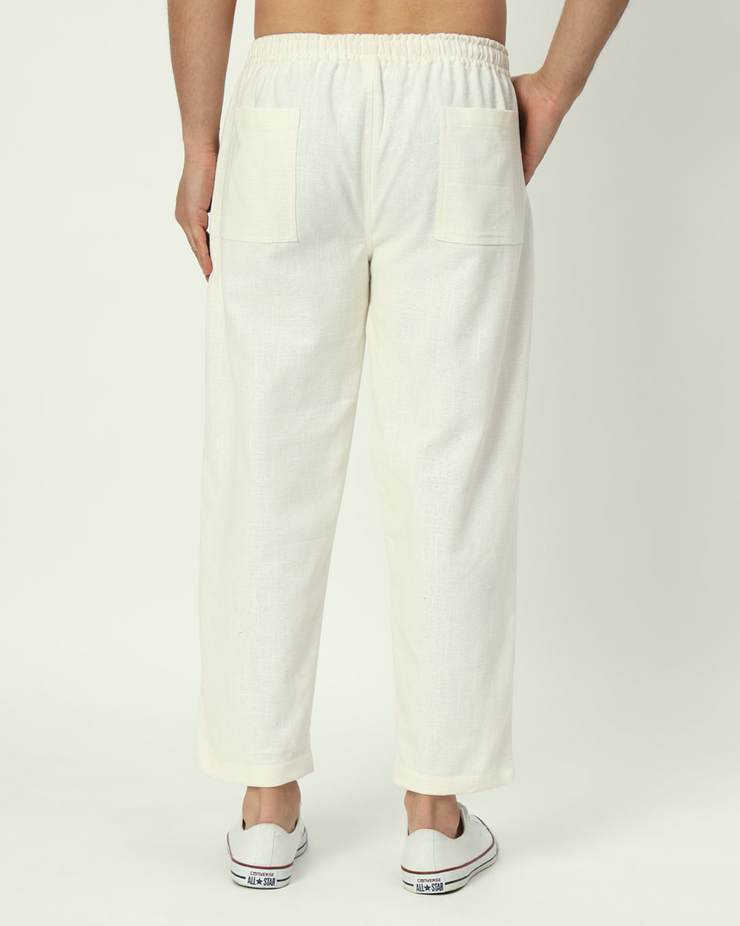 Zen Den Relaxation White Men's Pants