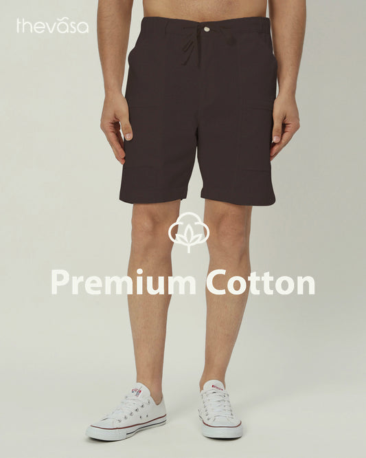 Comfortable City Dweller Autumnal Brown Men's Shorts