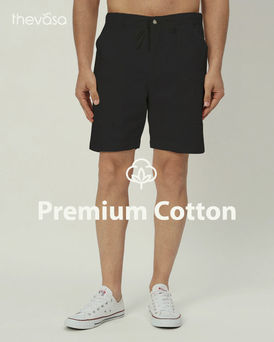 Comfortable City Dweller Black Men's Shorts