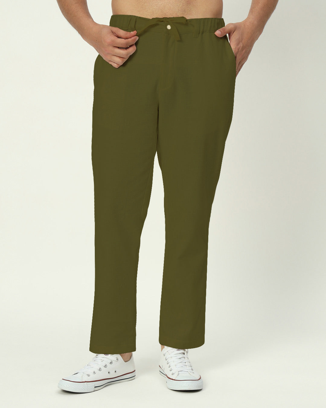 All-Day Wear Olive Green Men's Pants