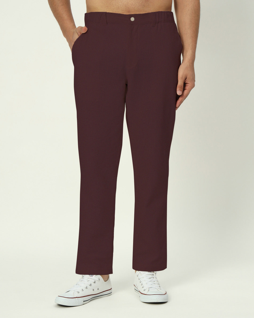 All-Day Wear Crimson Men's Pants