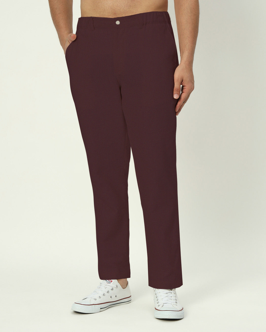 All-Day Wear Crimson Men's Pants