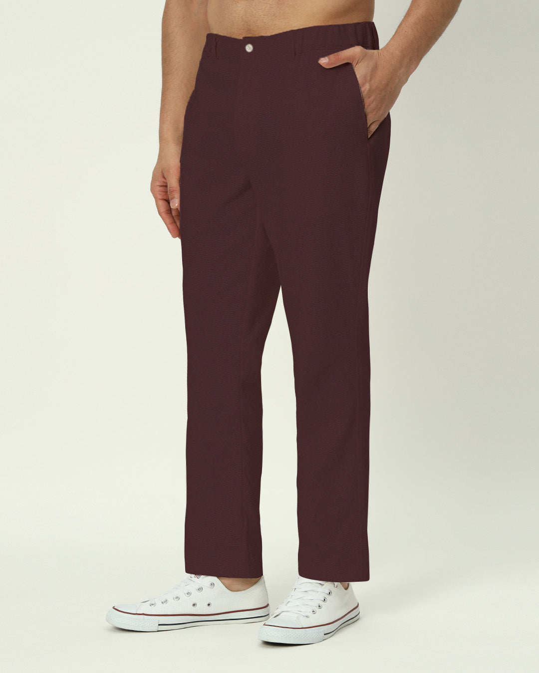 All-Day Wear Crimson Men's Pants