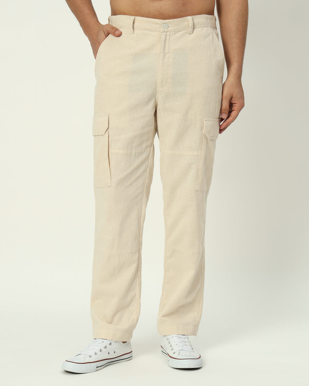 Adventure Ready Cargo Beige Men's Pants