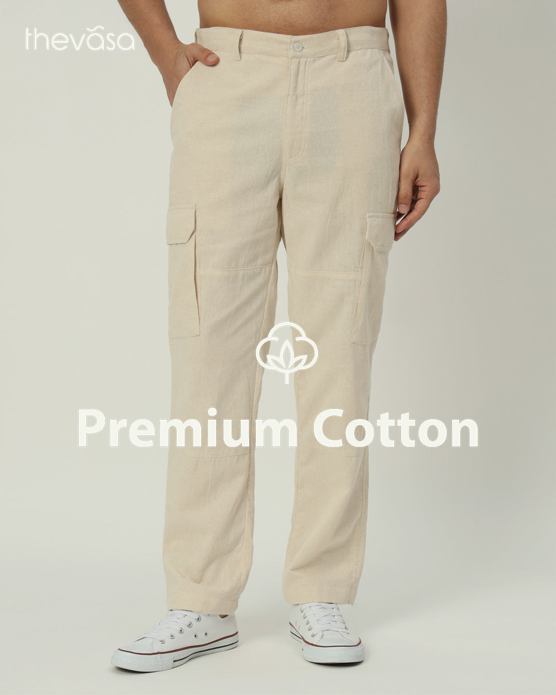 Adventure Ready Cargo Beige Men's Pants