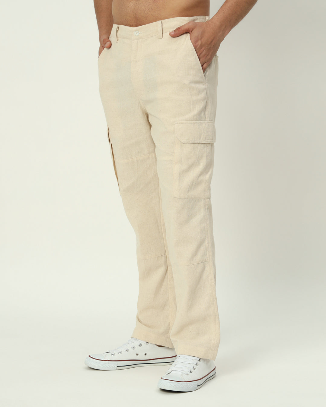 Adventure Ready Cargo Beige Men's Pants