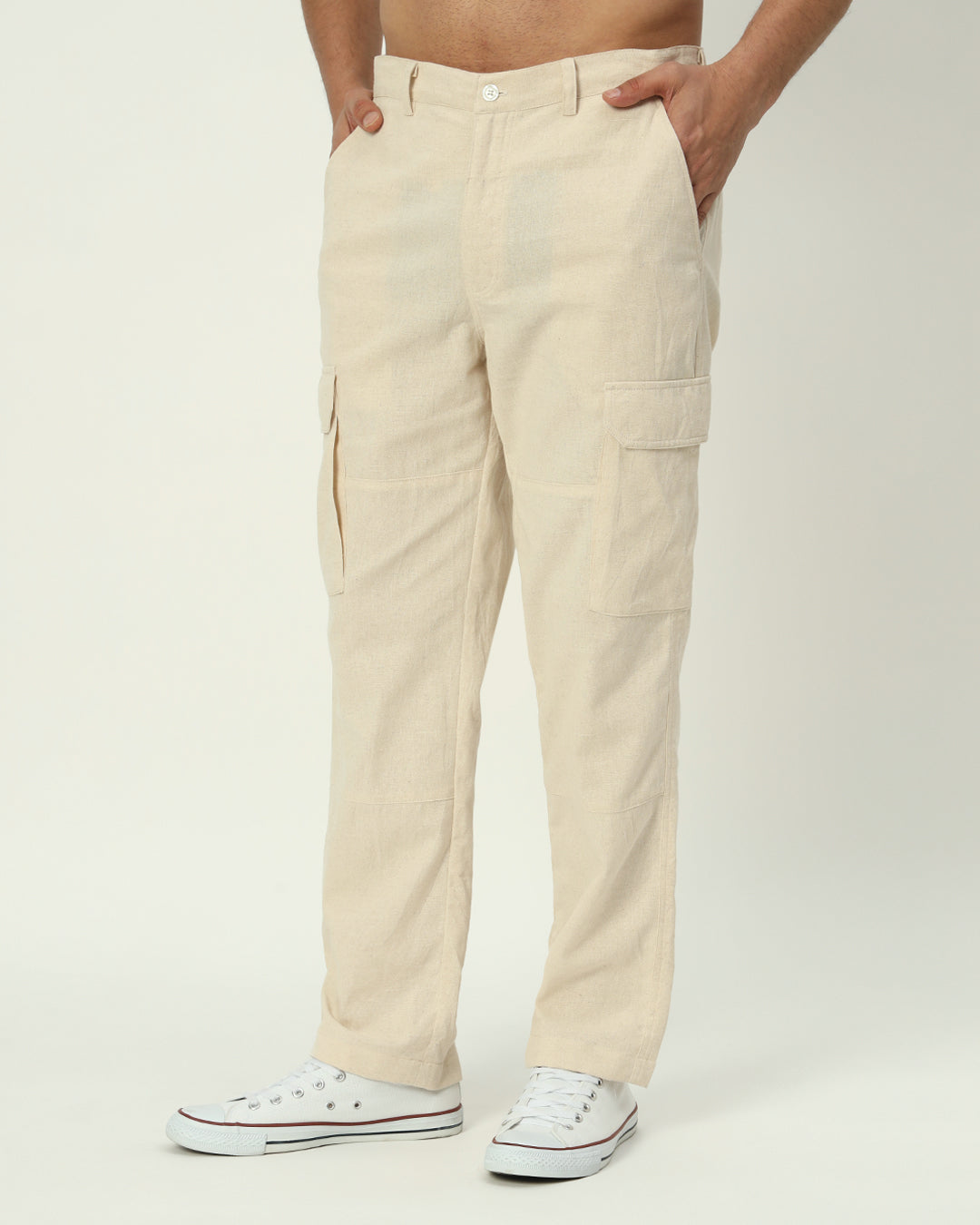 Adventure Ready Cargo Beige Men's Pants