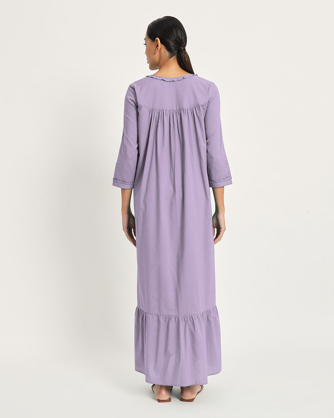 Combo: Lilac & Wisteria Purple 24-Hours Serenity Nightdress